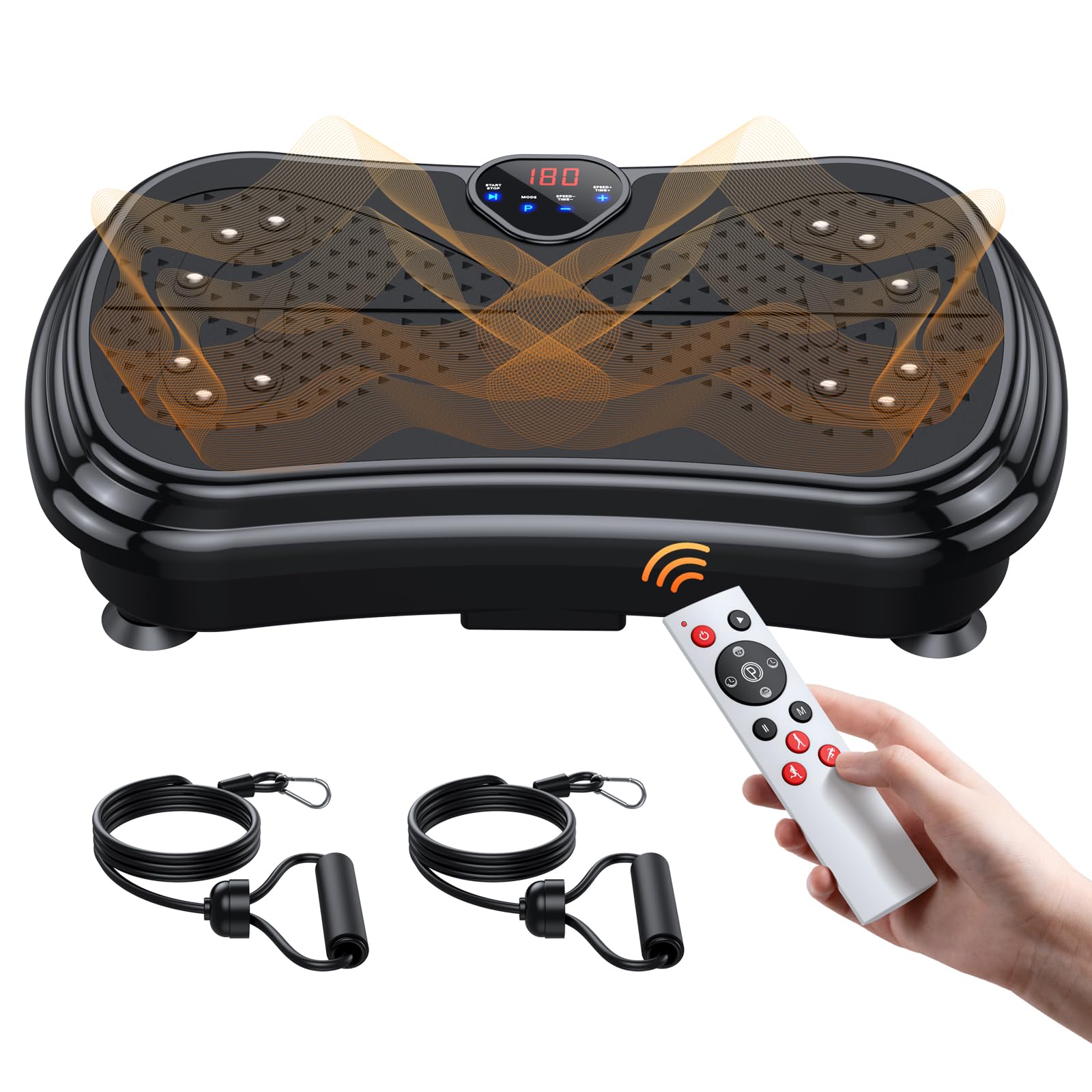 Vibration Plate Exercise Platform for Lymphatic Drainage and Weight Loss